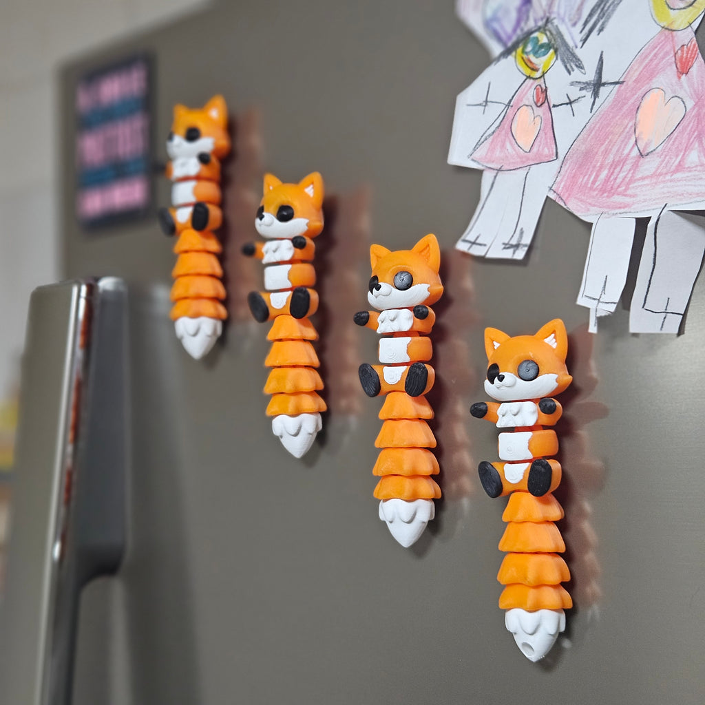 Flexi Fox Keychain