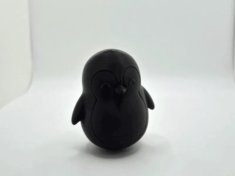 Cute Wobbly Penguin