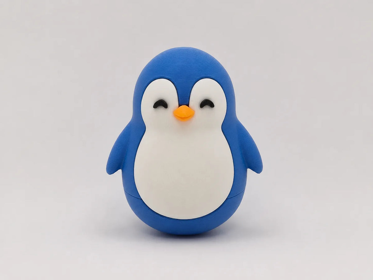 Cute Wobbly Penguin