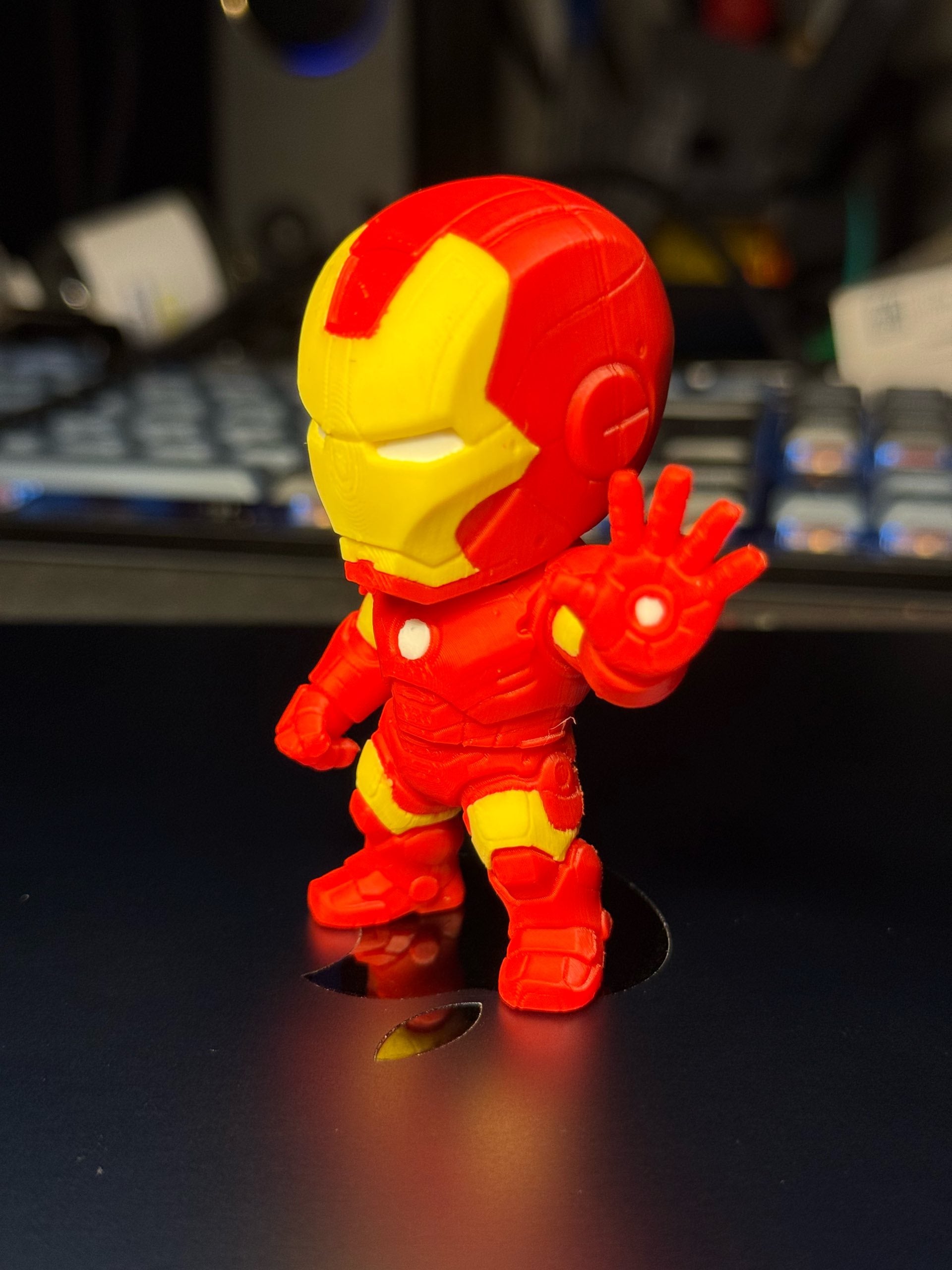 mini flexi Iron Man
