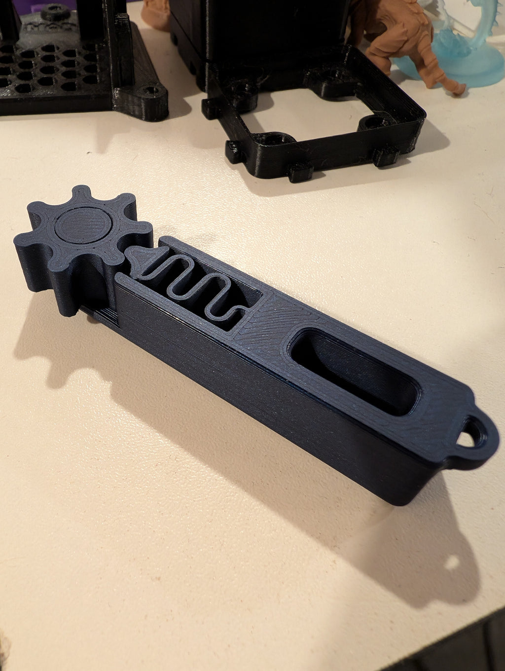 Gear Click Fidget Keychain